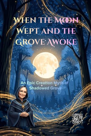 "When the Moon Wept and the Grove Awoke" - An Illustrated Creation - Myth & Lore Book of the Shadowed Grove